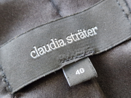 Claudia Sträter jasje. Maat 40, Greige/ leer.