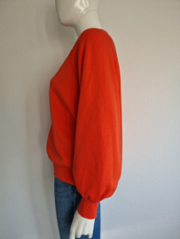 Msch sweater. Maat S/M.Oranje.