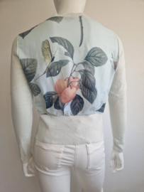 Ted Baker vest. Maat 4. Zachtgroen/print.