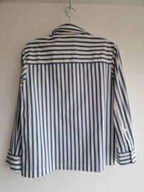 Marc O'Poloblouse. Maat 34/36, Blauw/wit gestreept.