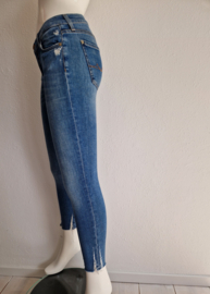 7 For All Mankind ripped skinny. Maat 25, Blauw.