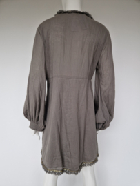 IBZ Mode tuniek. Maat 40/42. Olijfgroen.