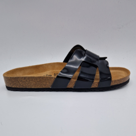Tamaris slippers. Maat 40, Zwart