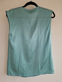 Pinko top. Maat 36, Turquoise.