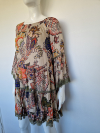 Miss June Paris jurk. Bohemian stijl. Maat 38.