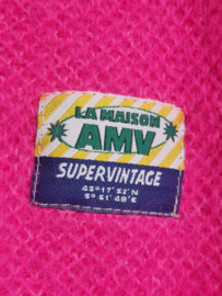 American Vintage vest | Maat M/L | Felroze | alpaca |