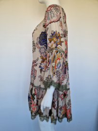 Miss June Paris jurk. Bohemian stijl. Maat 38.