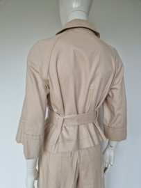 Rianni set (blazer + pantalon). Maat 38/40. Beige