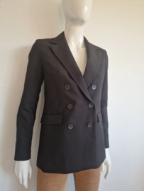 Mango double breasted blazer. Maat 36, Zwart