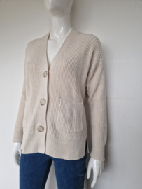 Repeat vest. Maat S. Beige.