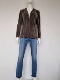 American Vintage blazer. Maat M. Grijs/fluweel.