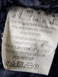 No Man's Land parka. Maat 40, Donkerblauw.