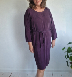 Humanoid jurk | Maat L | Aubergine |