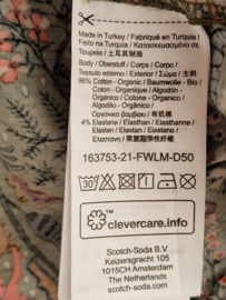 Scotch & Soda botanical top. Maat L.