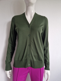 Cos vest. Maat M. Groen/wol.