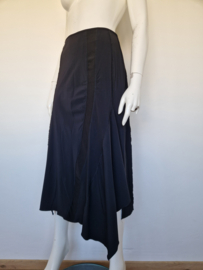 Marithé & Francois Girbaud rok. Maat 38, Zwart.