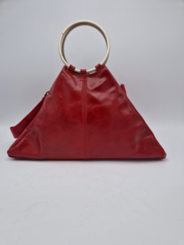 L'Artigiano handtas. Rood/leer.