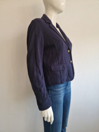 Tommy Hilfiger blazer. Maat L. Donkerblauw/tricot.