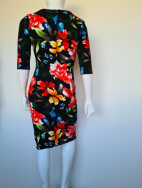 Vintage Chic jurk. Mt. XL. Bloemenprint.