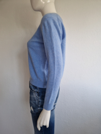 Benetton trui. Maat 36, Lichtblauw/scheerwol.