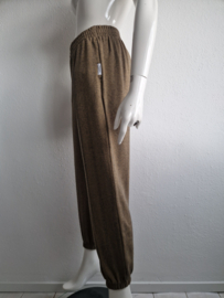 Penn & Ink N.Y. jogging pantalon. Maat 40,Bruin