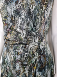 Ana Alcazar jurk. Mt. 40. All over print.