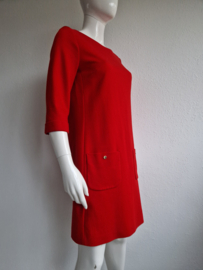 Vanilia jurk. Maat 40, Cherry red.