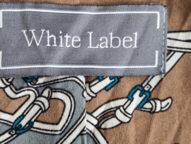 White Label teddy jas. Maat 40, Lichtgrijs.