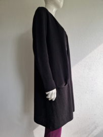 Sibin Linnebjerg vest. Maat L. Zwart/merinowol.