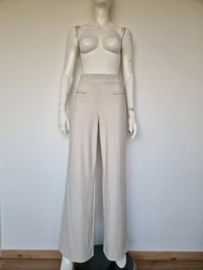 Studio Anneloes wide leg pantalon. Maat M. Crème
