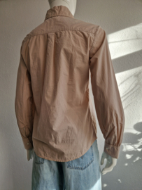Zenggi Poplin blouse. Maat S. Zachtroze.