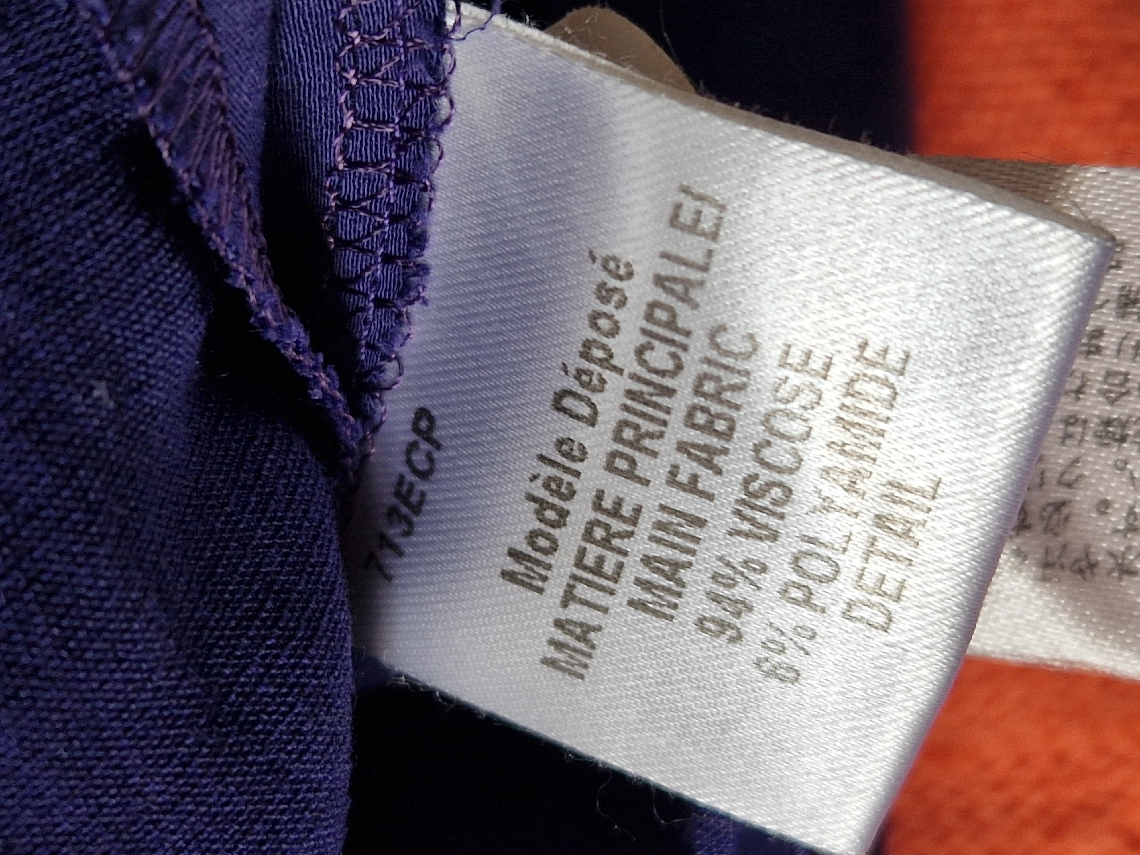 Paule Ka top. Maat 40, Donkerblauw.
