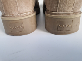 Via Vai suède veterlaarsjes | Maat  41 |Beige |