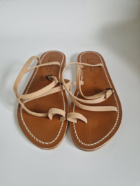 K.Jacques Saint-Tropez Loki F sandalen. Maat 40, Beige.