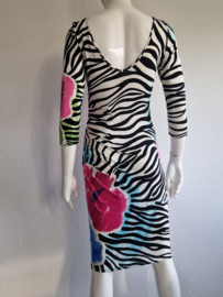Blugirl jurk. Maat 40, All over print.