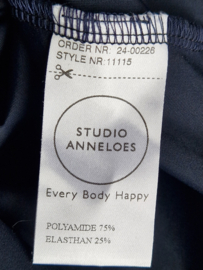 Studio Anneloes top Nachtblauwblauw. Maat XXL