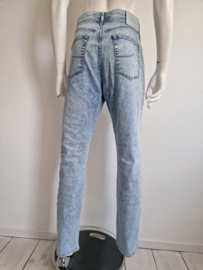 Jacob Cohën Olivia Slim High waist jeans. Maat 32, Lichtblauw.