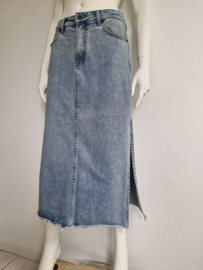 Object denim skirt Rep. Maat M. Blauw.