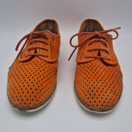 Rollie Australia Derby Punch veterschoenen. Maat 39, Oranje
