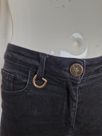 Elisabetta Franch skinny jeans. Mt. 27, Zwart.