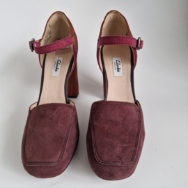Clarks Gabriel Dawn pumps | Maat 39,5 | Bordeaux |