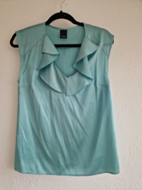 Pinko top. Maat 36, Turquoise.