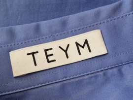 Teym blouse The Shirt. Maat M. Blauw.