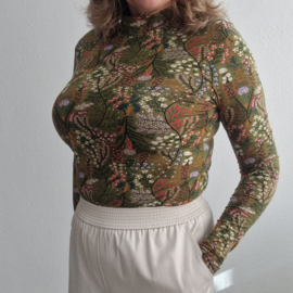 Scotch & Soda botanical top. Maat L.