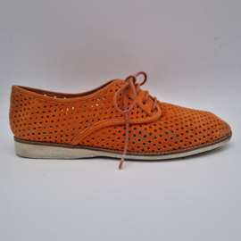 Rollie Australia Derby Punch veterschoenen. Maat 39, Oranje