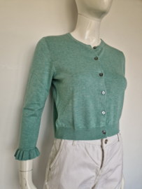 Repeat vest. Maat 38, Mintgroen.