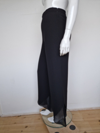 Hermann Lange pantalon. Mt. 42, Zwart.