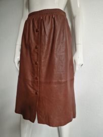 Summum Woman rok. Maat S. Bruin/lamsleer.