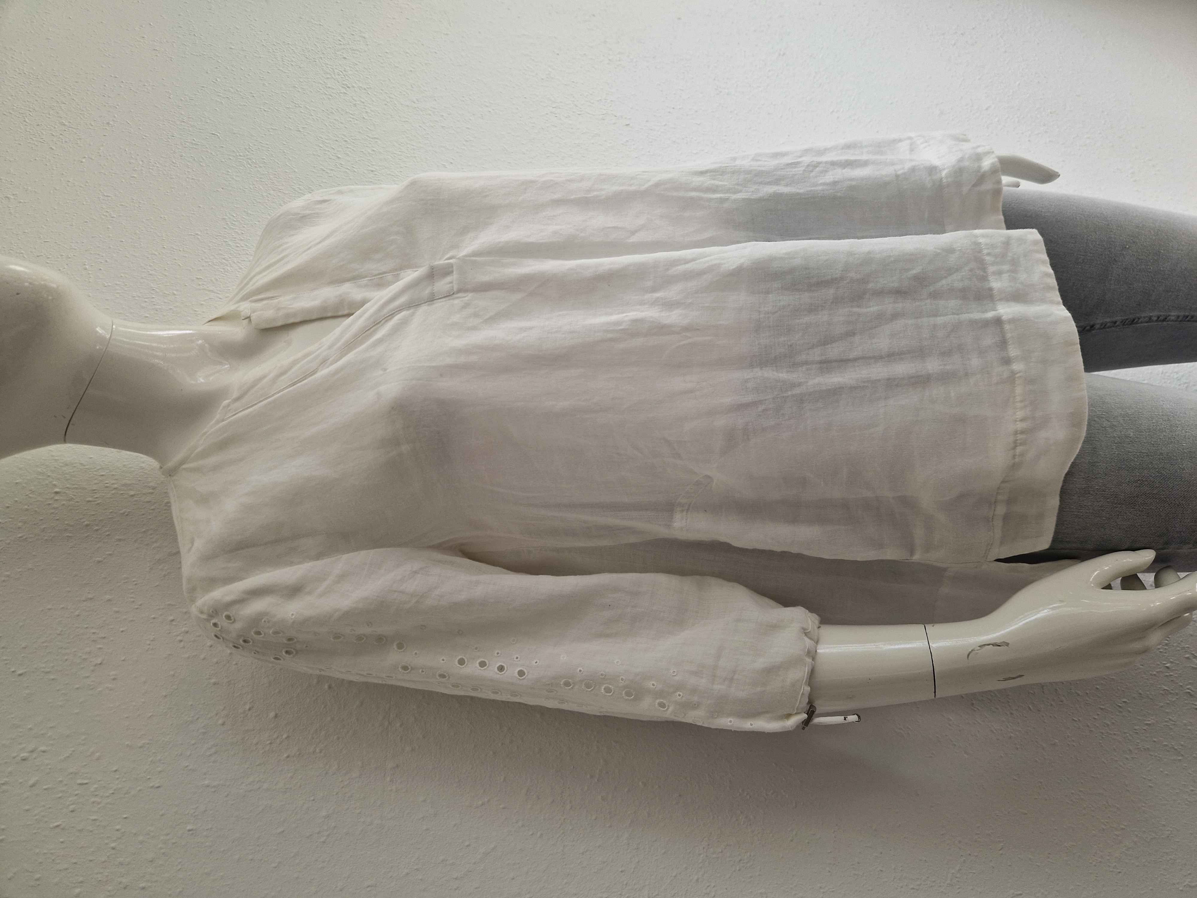 Marc Cain blouse top. Maat 38/40, Wit.