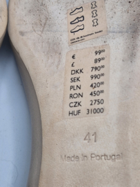 Cos instappers. Maat 41, Beige/leer